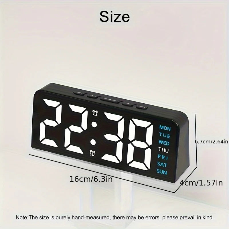 Heliora Digital Desk Clock