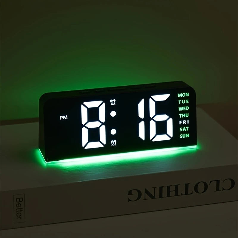 Heliora Digital Desk Clock