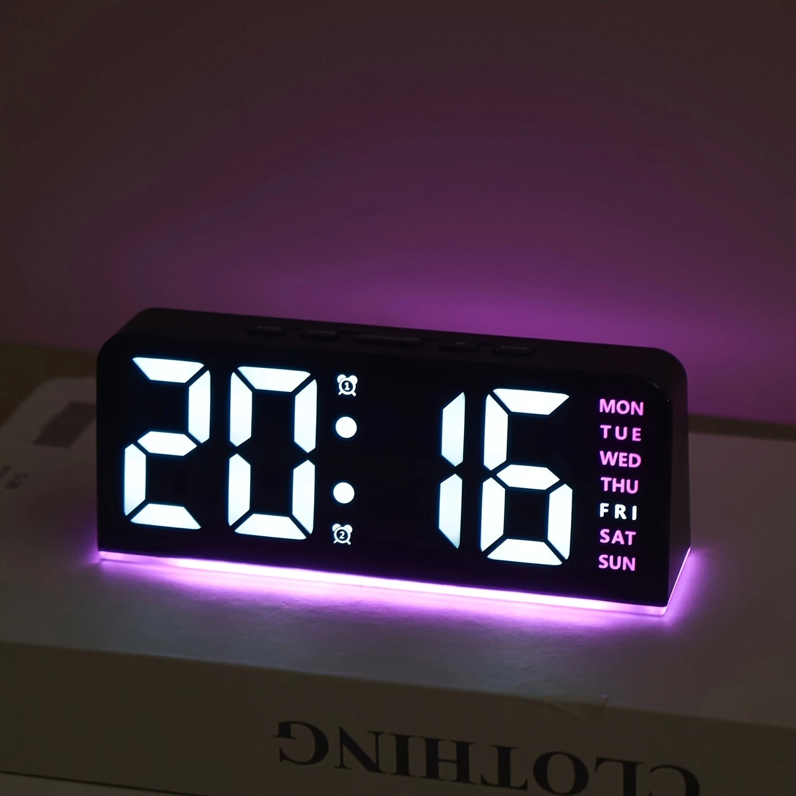 Heliora Digital Desk Clock