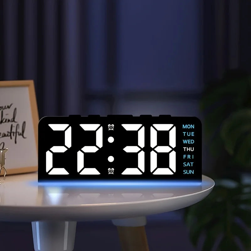 Heliora Digital Desk Clock